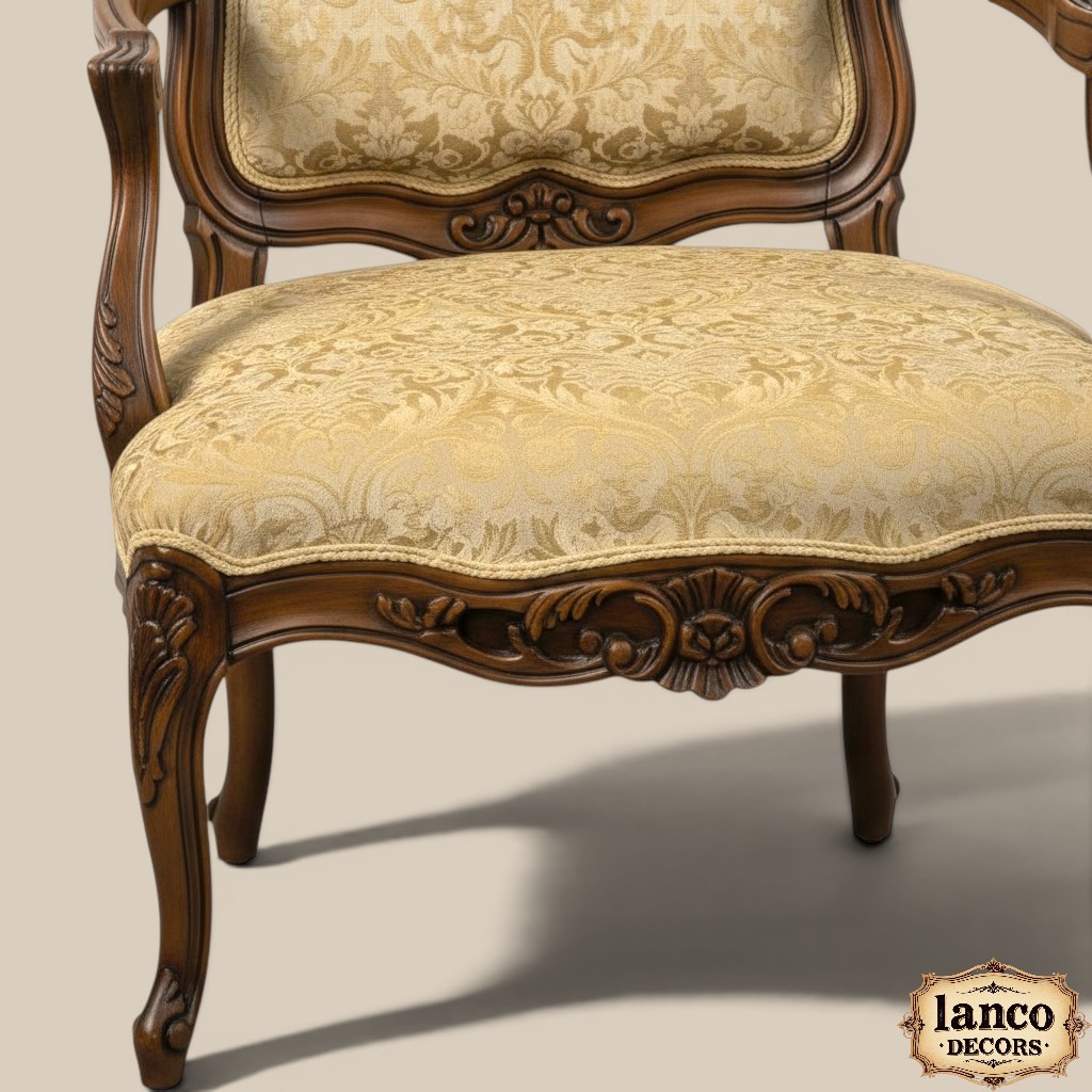 Takht-e-Raunaq – Royal Heritage Teakwood Sofa Set - Image 8