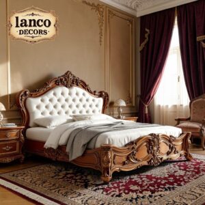 Rawayat-e-Shaan™ Royal Teakwood Bed