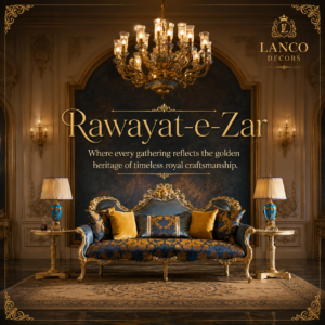 Rawayat-e-Zar™ Royal Luxury Sofa