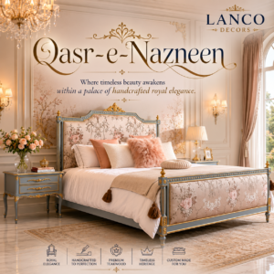 Qasr-e-Nazneen™ Royal Floral Bedroom Collection