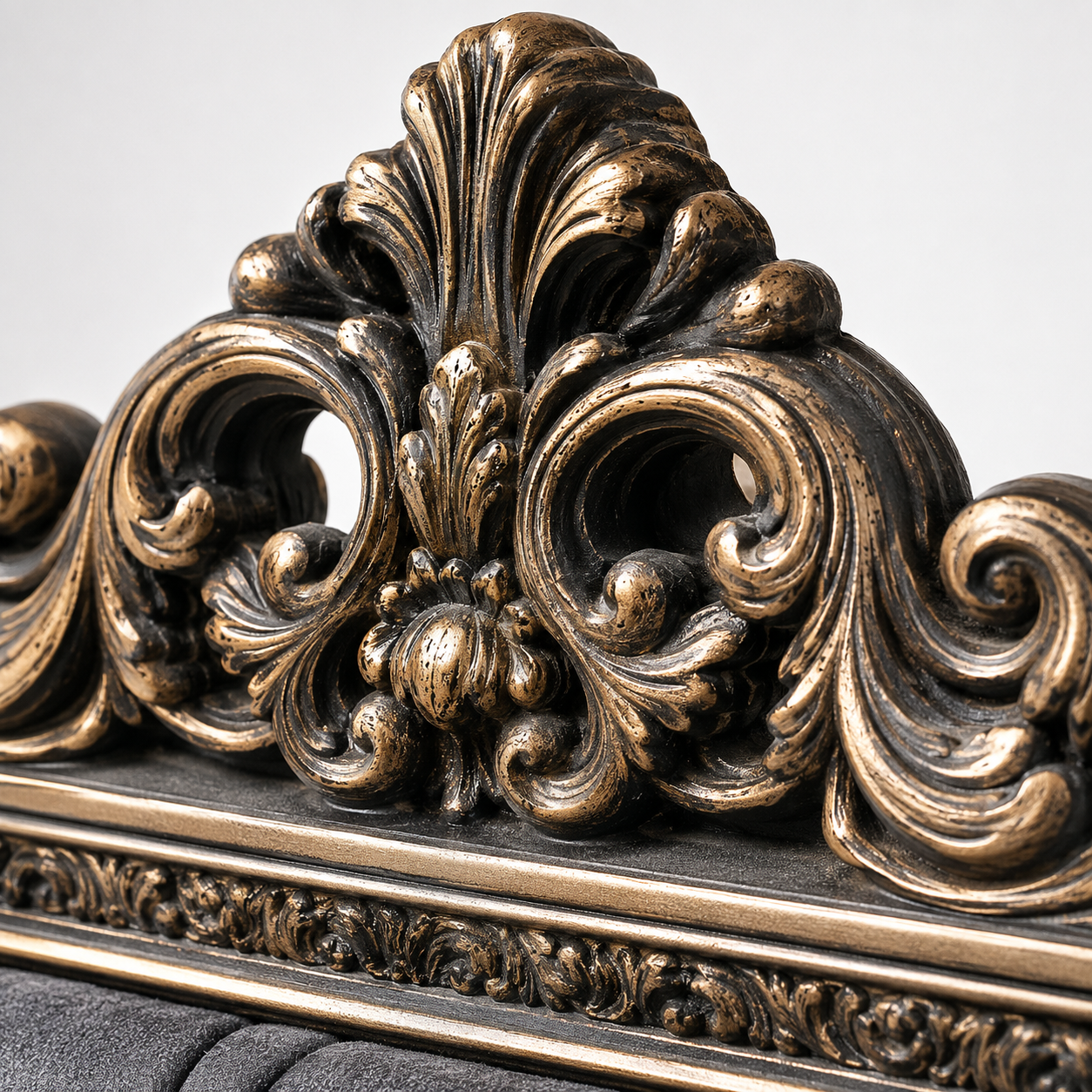 Noir Héritage™ French Bergère Lounge Chair - Image 3