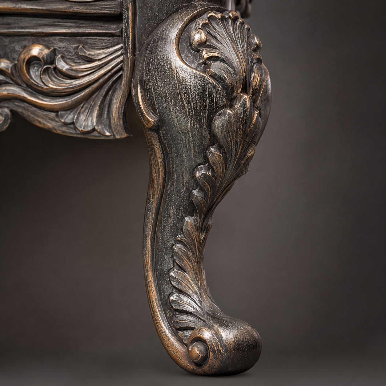 Noir Héritage™ French Bergère Lounge Chair - Image 8
