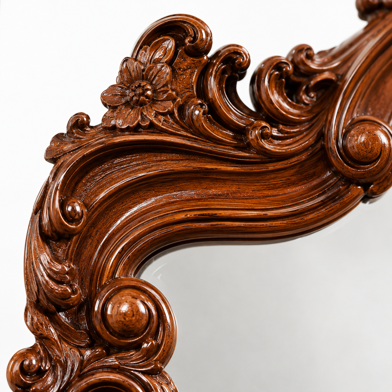 Élégance Royale™ French Rococo Buffet Sideboard & Mirror - Image 3