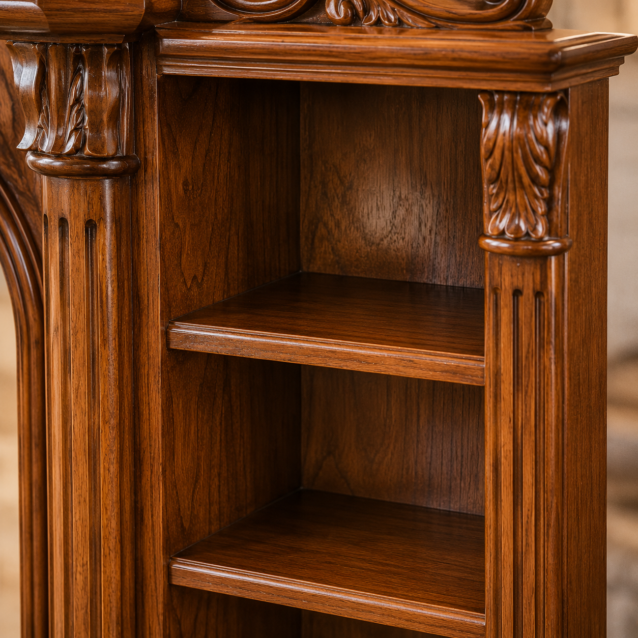 Regalia Royale™ Colonial Victorian Dressing Table - Image 5