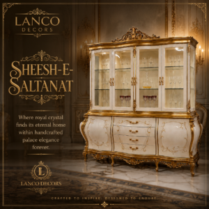 Sheesh-e-Saltanat™ Royal Crystal Display Cabinet