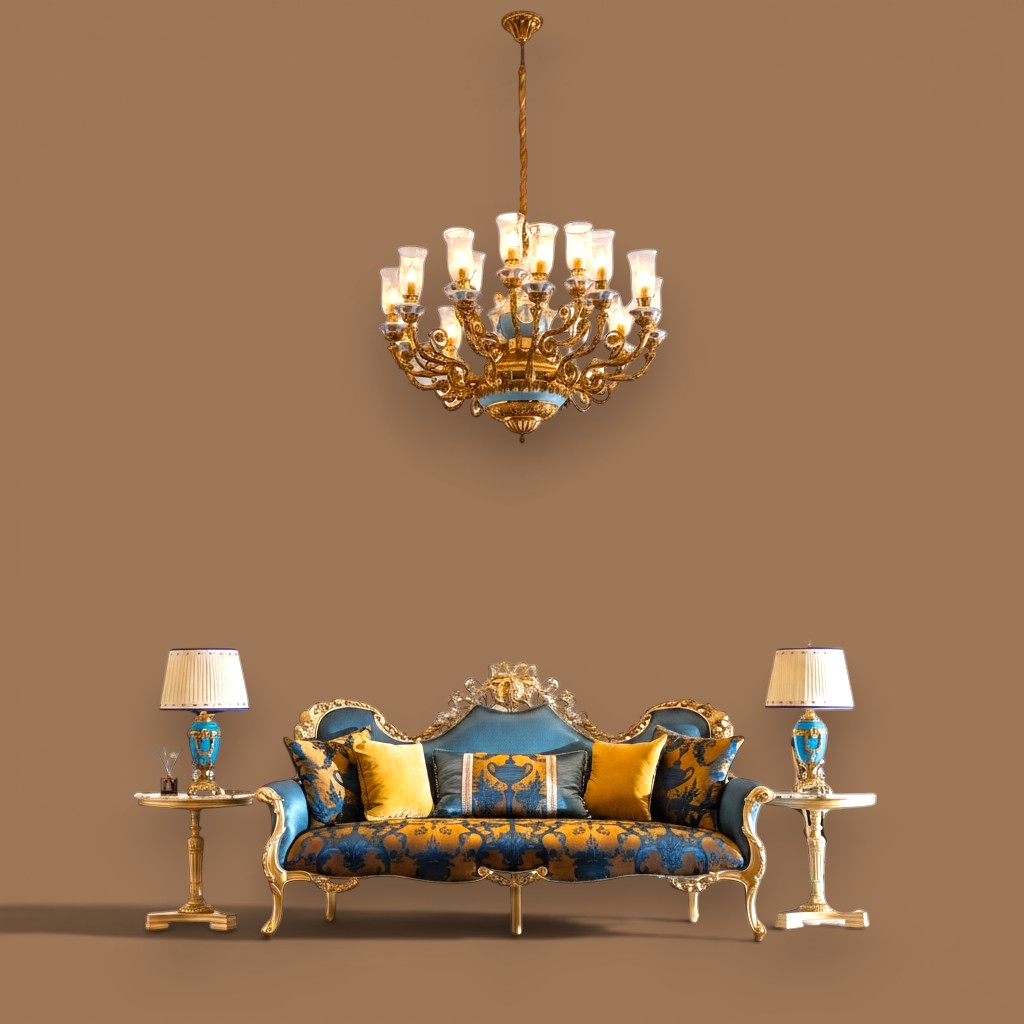 Rawayat-e-Zar™ Royal Luxury Sofa - Image 8