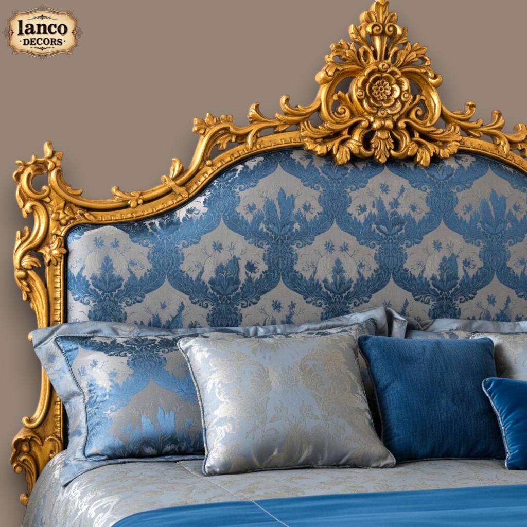 Taj-e-Shahenshahi – Imperial Handcrafted Teakwood Bed - Image 3