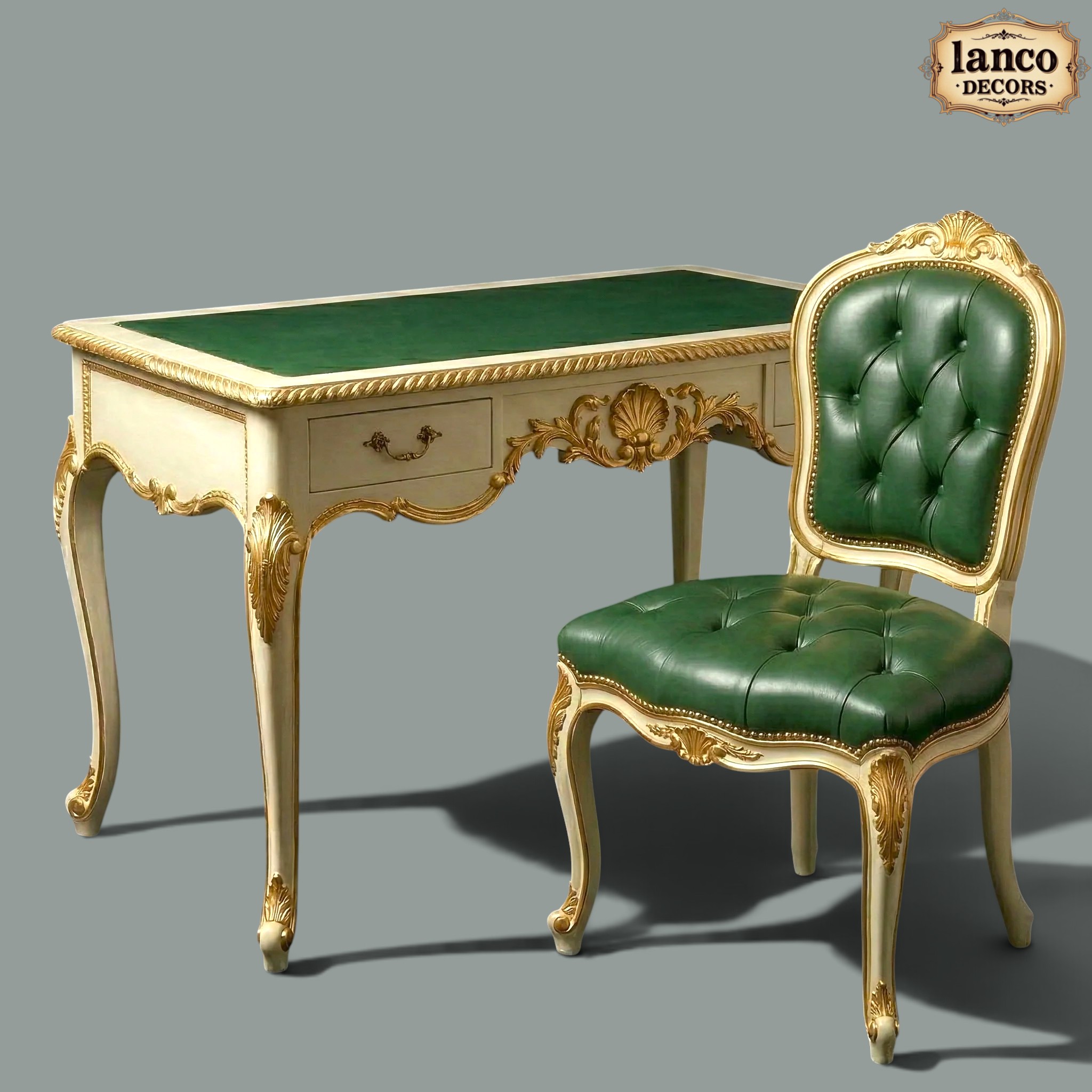 Ahd-e-Qalam – Royal Handcrafted Writing Desk & Chair - Image 3