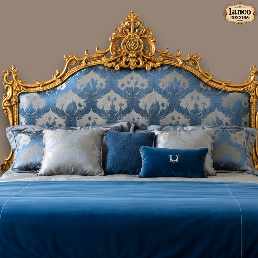 Taj-e-Shahenshahi – Imperial Handcrafted Teakwood Bed - Image 4