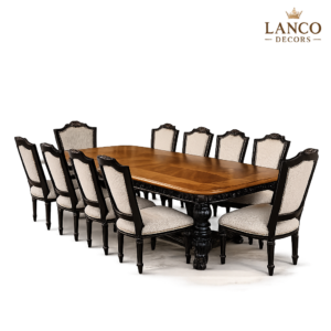 Mehrab-e-Mehfil™ Colonial Victorian 8-Seater Dining Collection