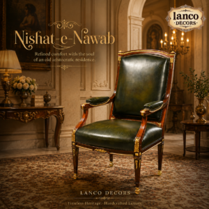 Nishat-e-Nawab – Luxury Heritage Armchair