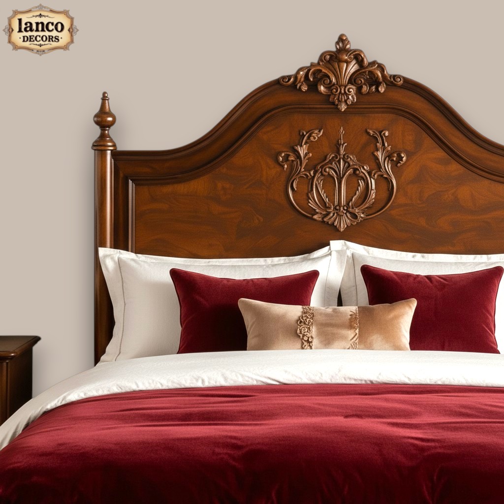Ehsaas-e-Guzishta – Heritage Teakwood Bed - Image 4