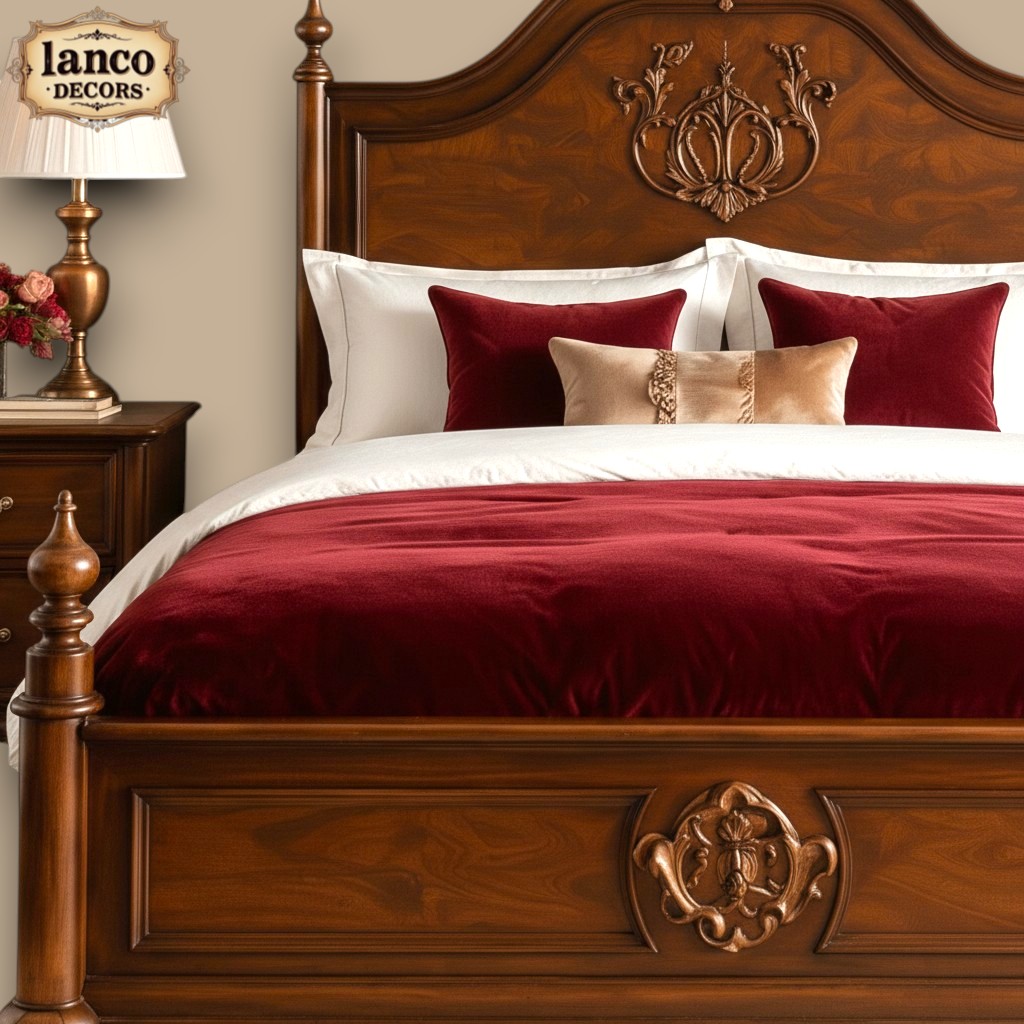 Ehsaas-e-Guzishta – Heritage Teakwood Bed - Image 6
