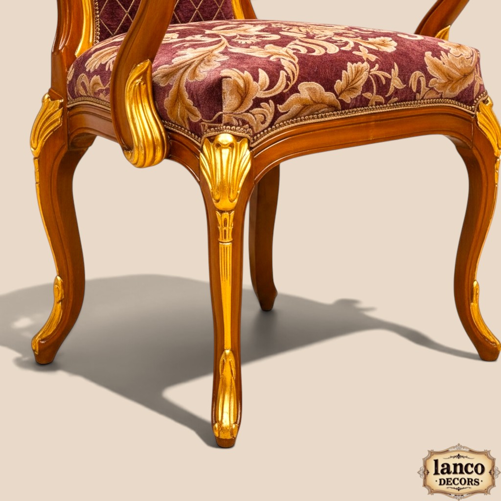 Kursi-e-Gulzaar – Royal Handcrafted Accent Chair - Image 5