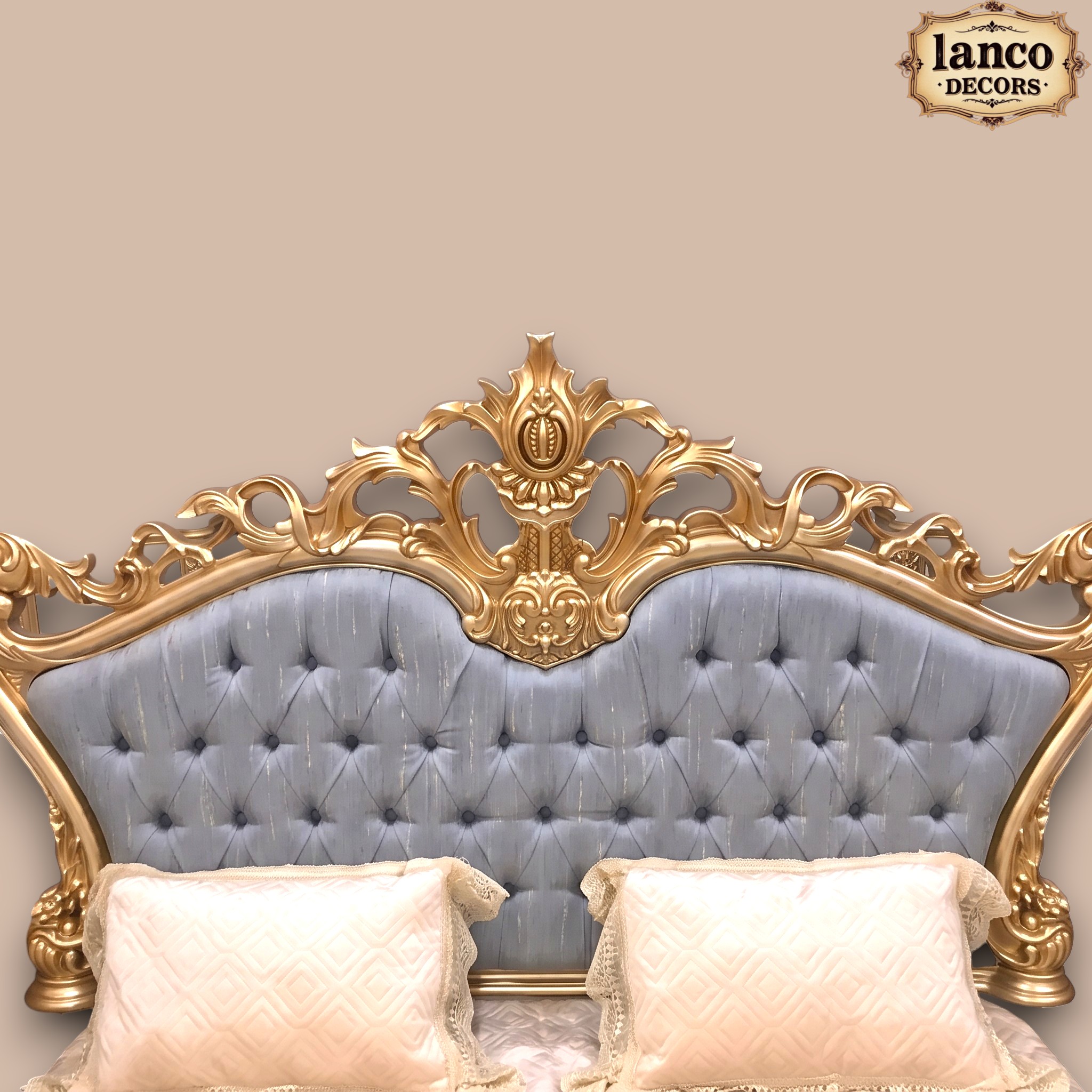 Nazakat-e-Shahi – Royal Upholstered Luxury Bed - Image 4