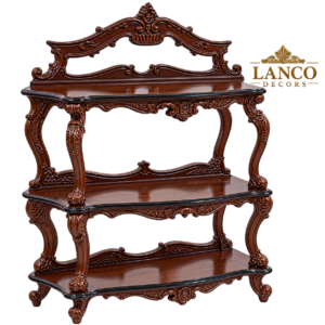 Meeras-e-Nazakat – Royal Three-Tier Carved Display Console