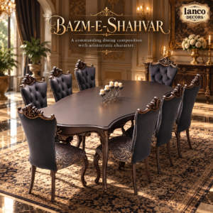 BAZM-E-SHAHVAR – Royal Handcrafted Luxury Dining Table Set
