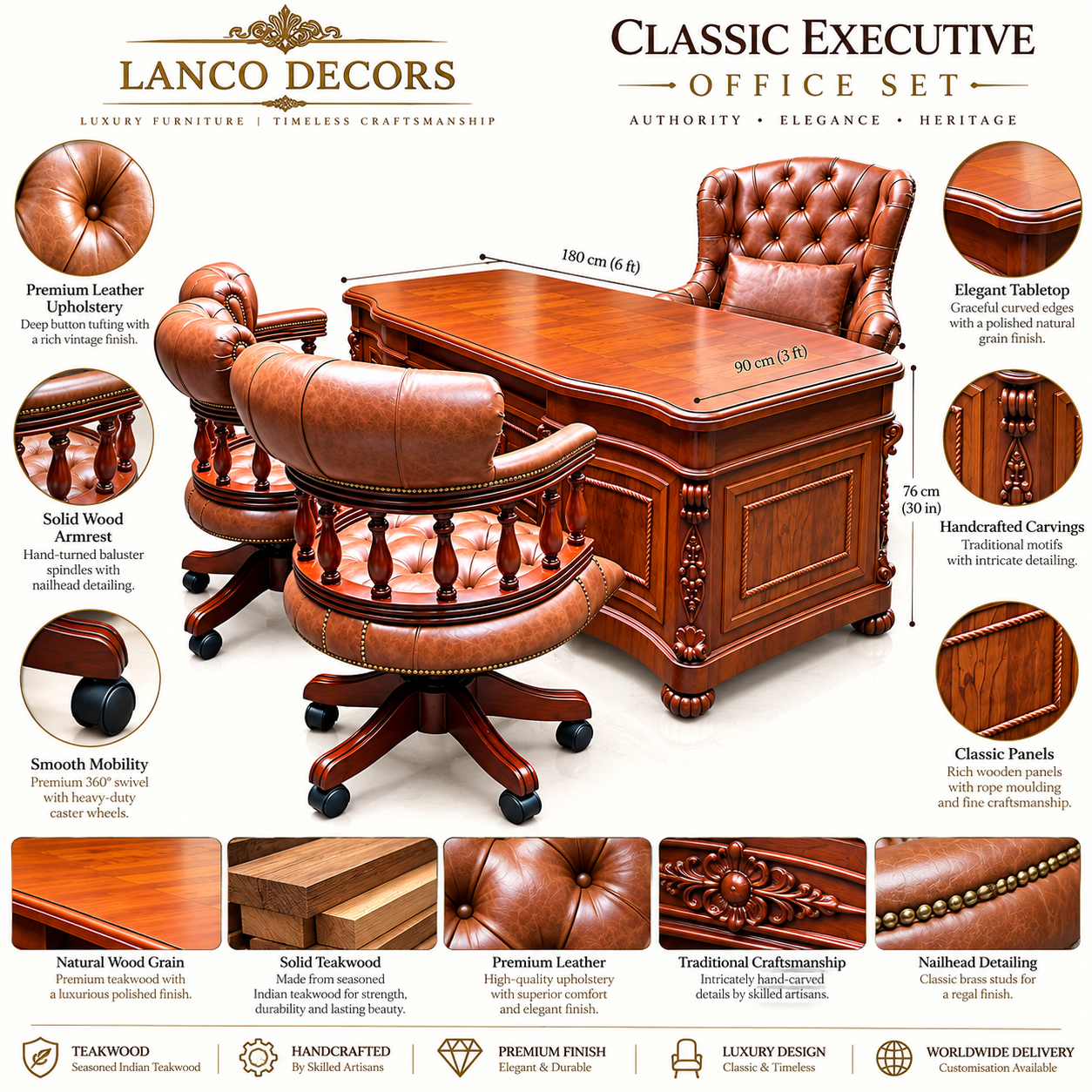 TAKHT-E-SHAAN – The Royal Executive Collection - Image 2