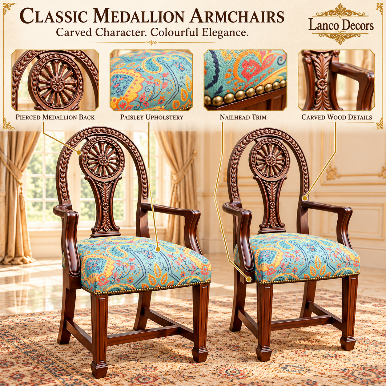 MEHR-E-FIROZA — The Turquoise Medallion Collection - Image 2