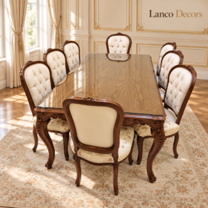 MEHFIL-E-GUL — Classical Eight-Seater Dining Set