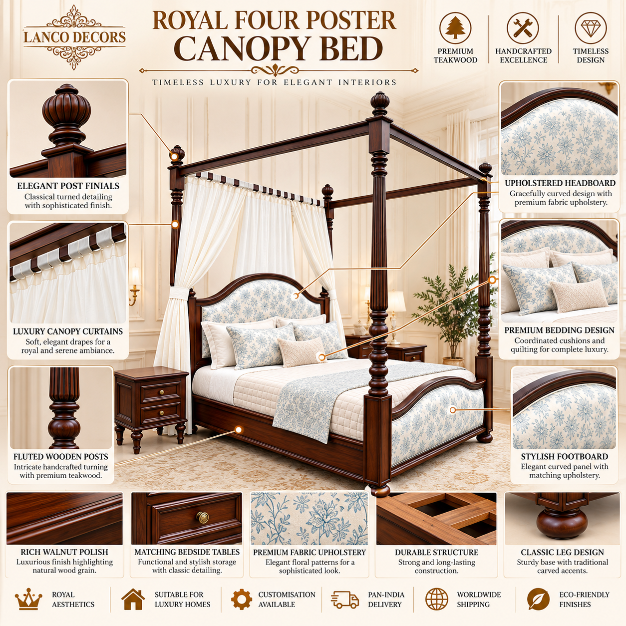 TAKHT-E-FARANSA – The Royal Canopy Collection - Image 2