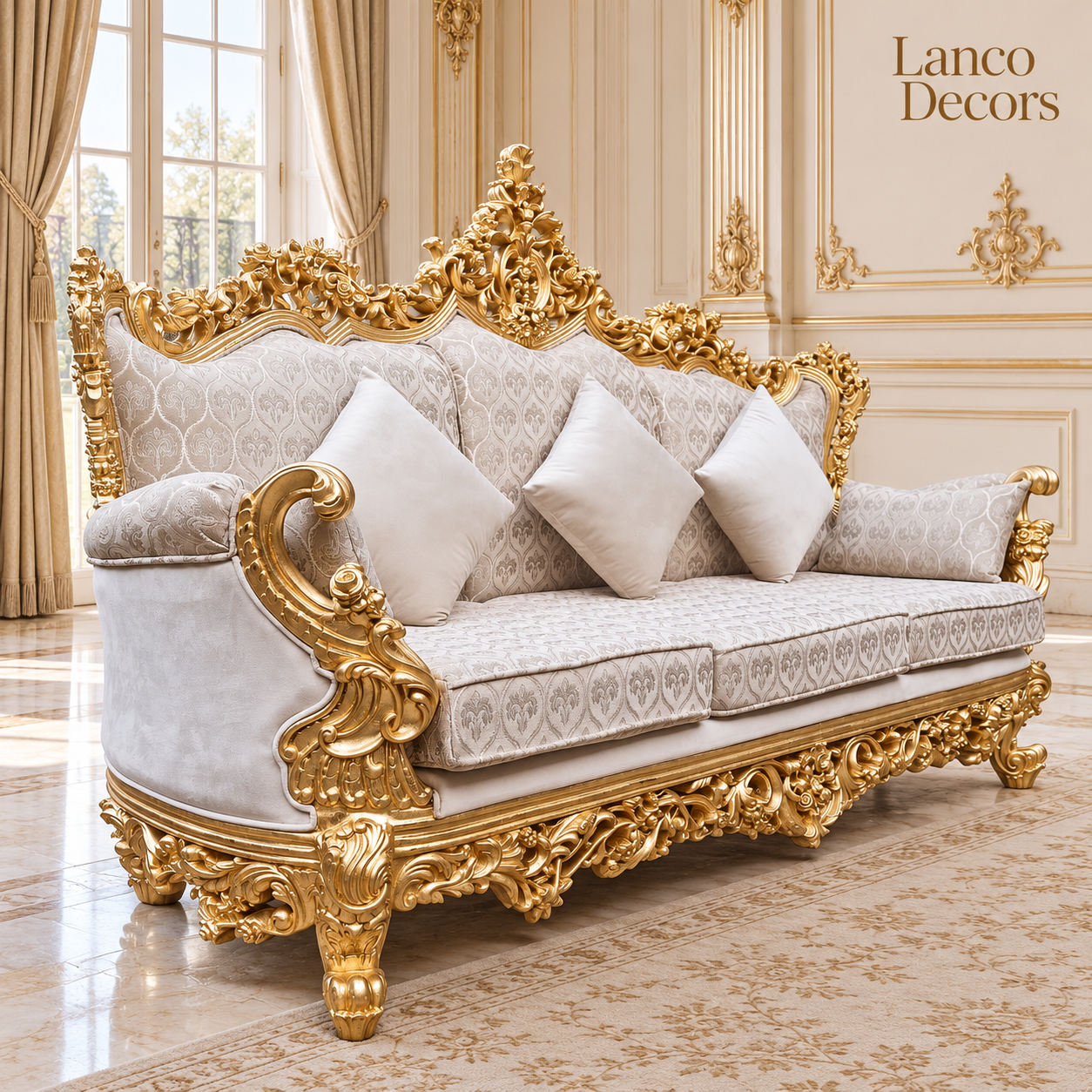 TAKHT-E-GUL — The Floral Throne Collection