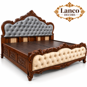 SHAAN-E-FARANSA – Royal Victorian Hand-Carved Luxury Bed