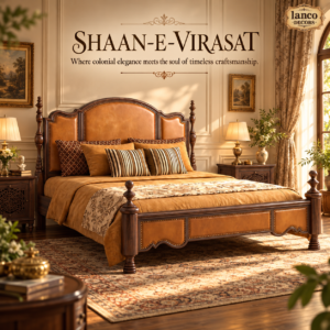 SHAAN-E-VIRASAT – Royal Colonial Heritage Luxury Bed