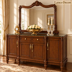 MEHRAAB-E-SHAAN — Classical Sideboard & Mirror